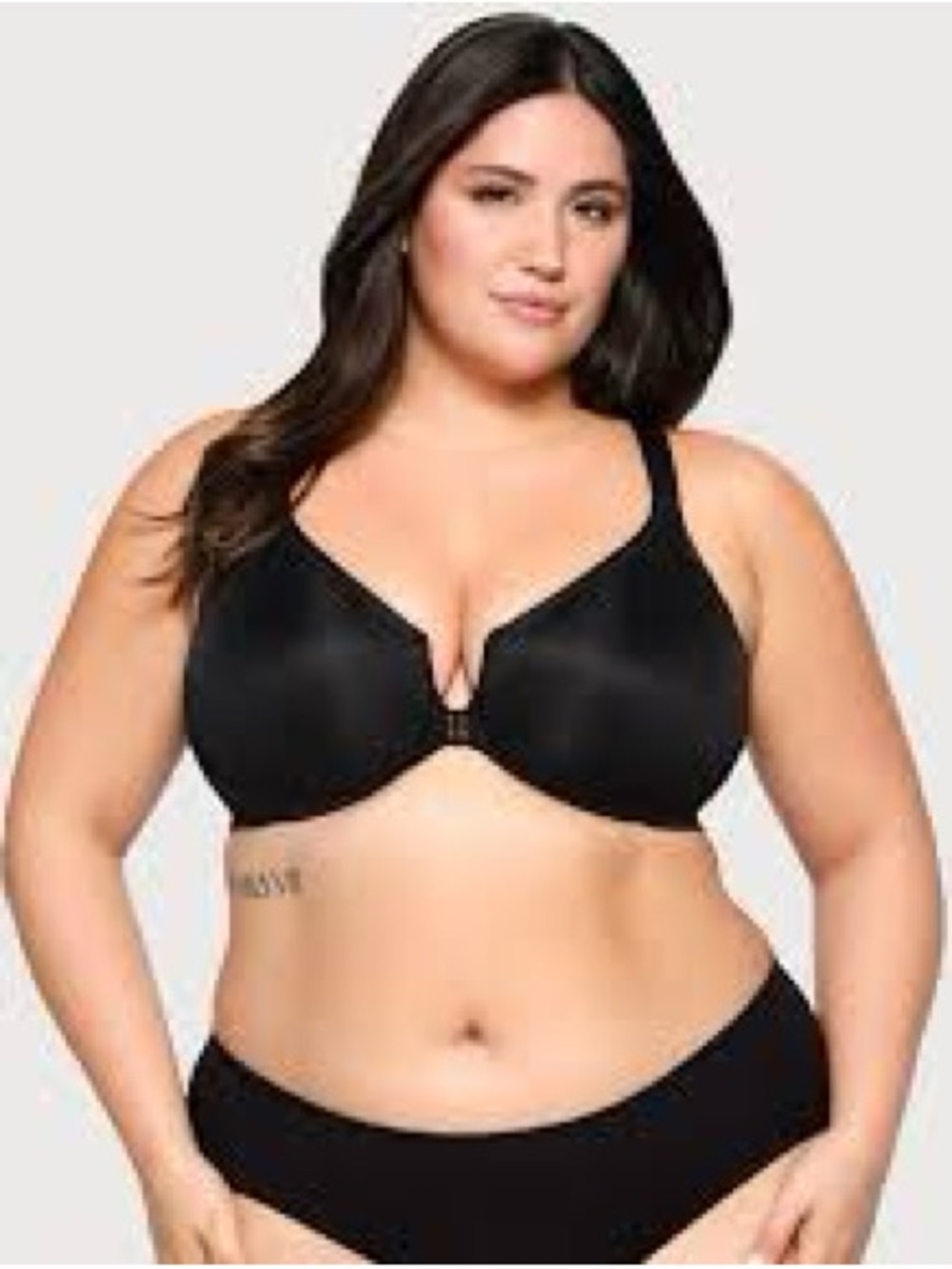 Glamorise Front-Closure Posture Back WonderWire Bra NWT 40C